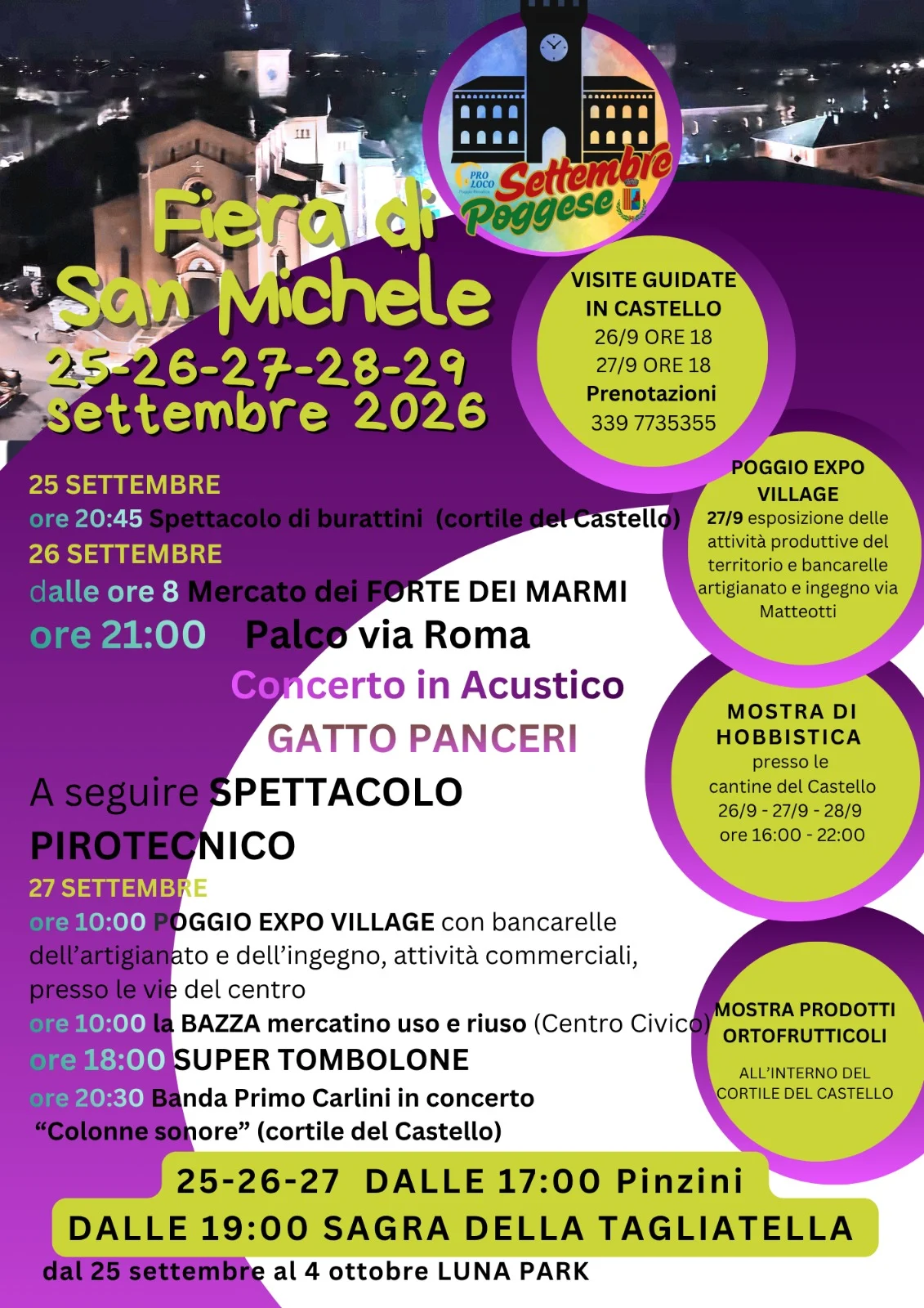 Fiera di San Michele 2026 a Poggio Renatico