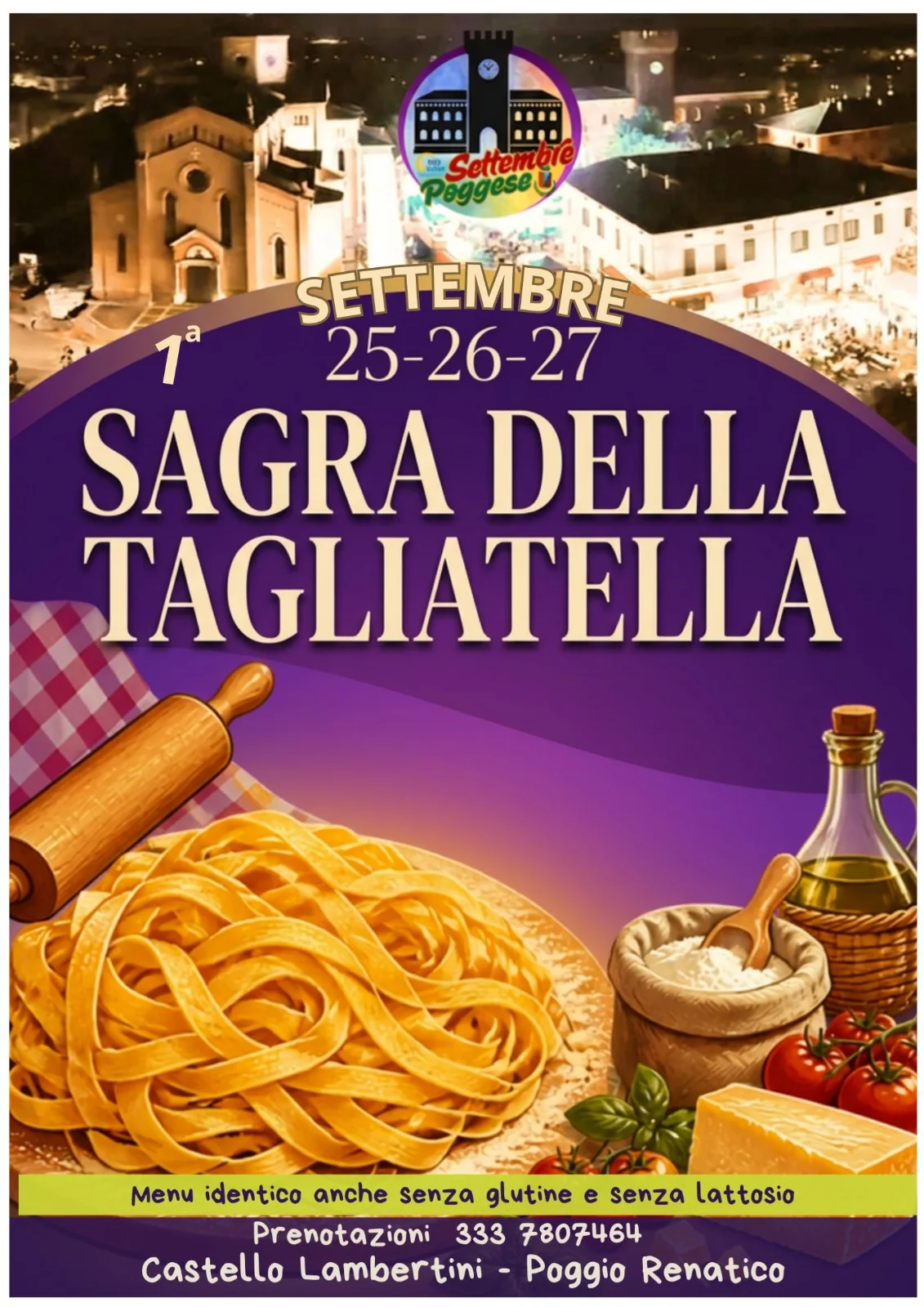 Fiera di San Michele 2026 a Poggio Renatico: programma, Gatto Panceri e Sagra della Tagliatella